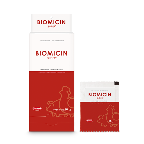 BIOMICIN SUPER - 50 sob de 10 grs