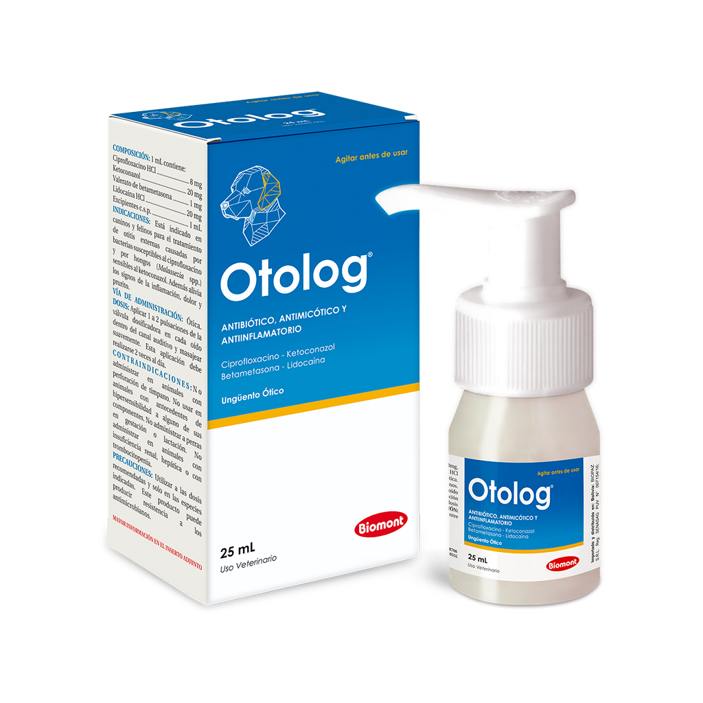 OTOLOG "BIOMONT" x 25 ml