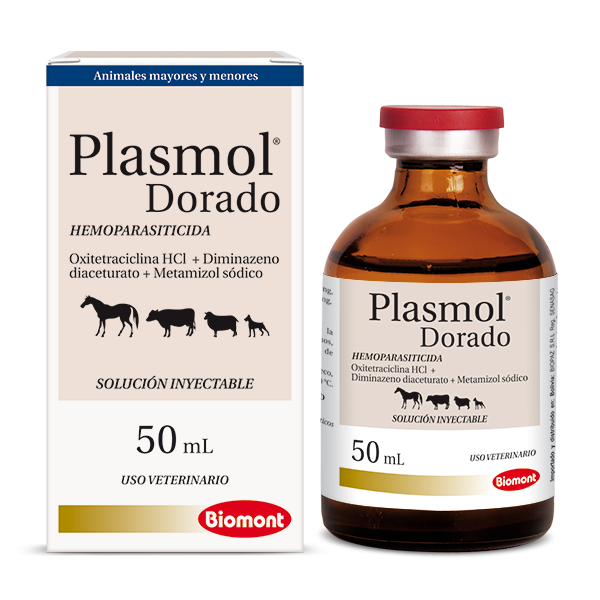 PLASMOL DORADO x 50 ml