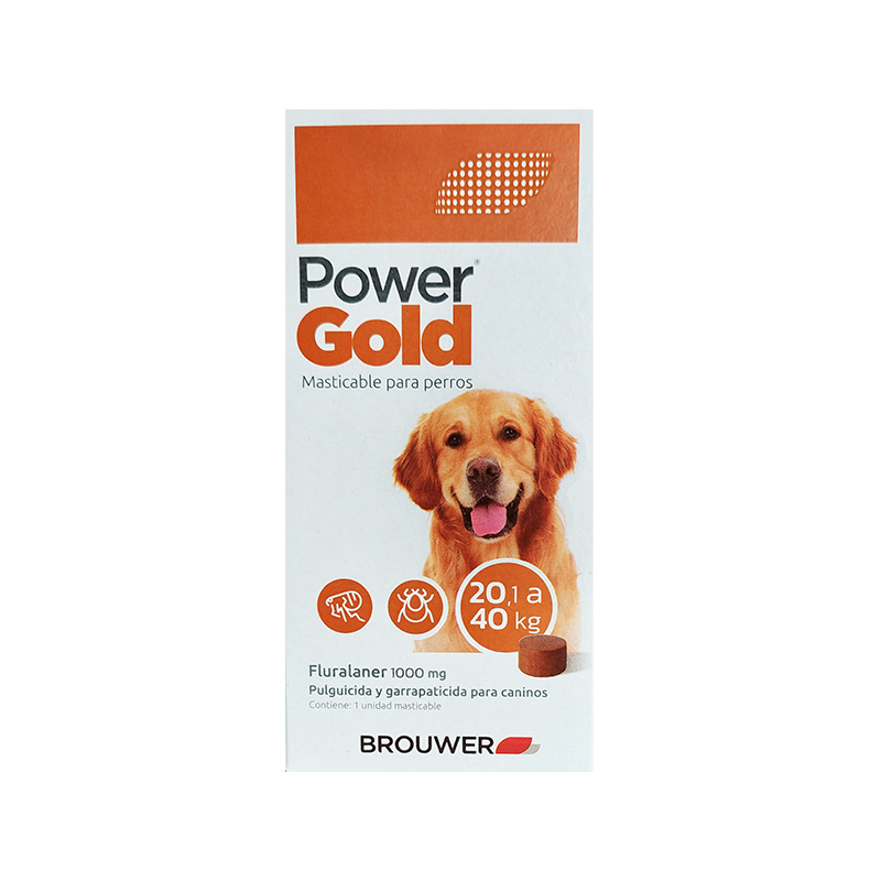 POWER GOLD 3 MESES - 20/40 KG(Naranja) 1.000 mg
