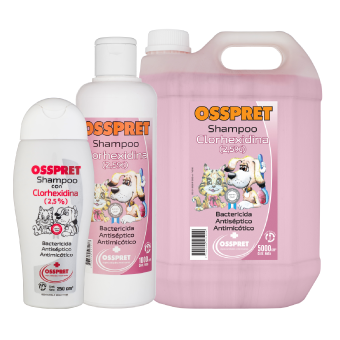 SHAMPOO c/ CLORHEXIDINA x 5000 cc