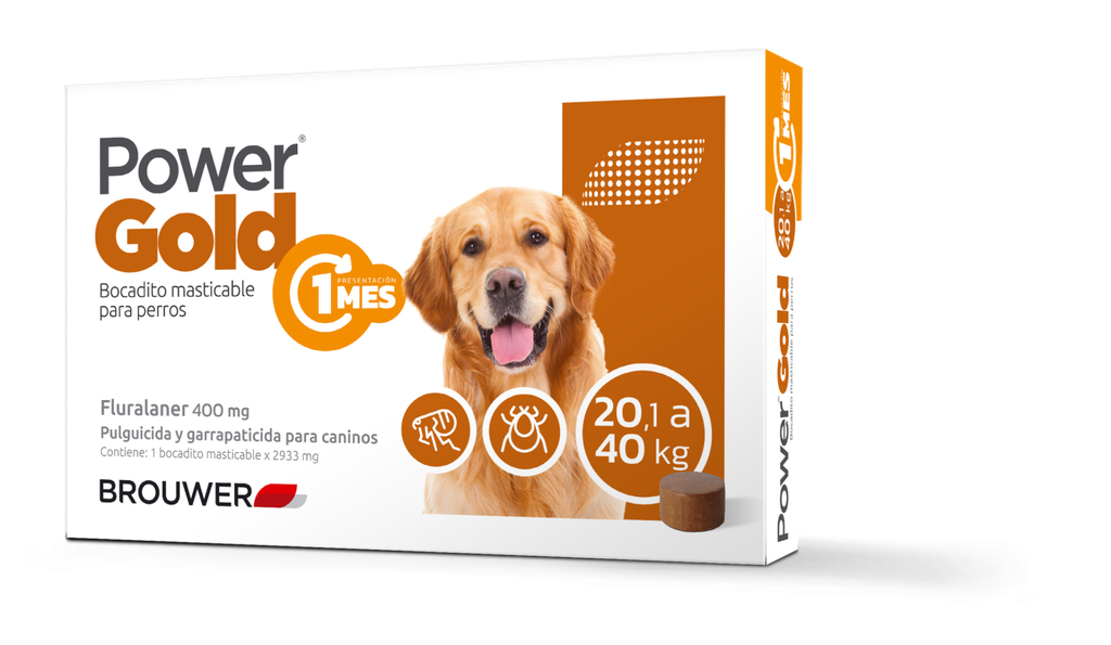 POWER GOLD 1 MES - 20/40 KG (Naranja)