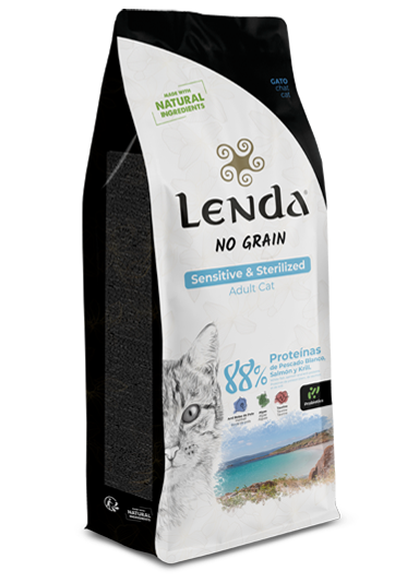 Lenda Adult Cat Sensitive & Sterilized Grain Free x 2 kg (copia)