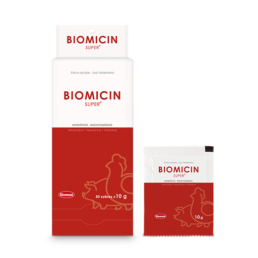 BIOMICIN SUPER - 50 sob de 10 grs