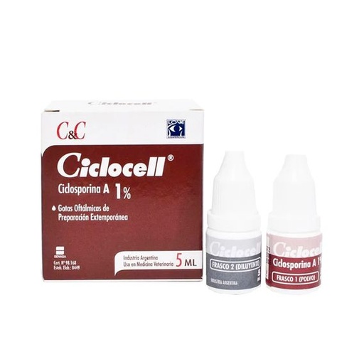 CICLOCELL 1% x 5 ml