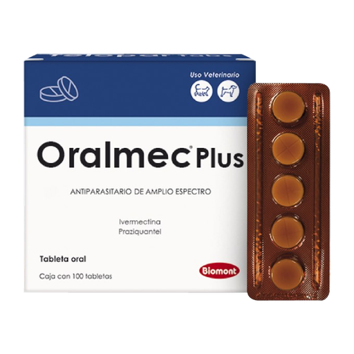 ORALMEC PLUS "BIOMONT" cja x 100 tabletas