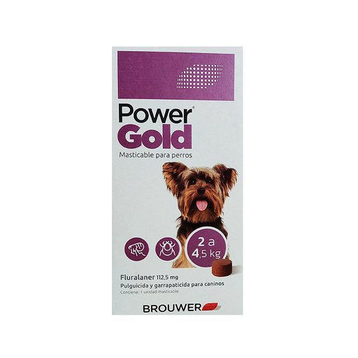 POWER GOLD 3 MESES - 2/4.5 KG(VIOLETA) 112.5 MG