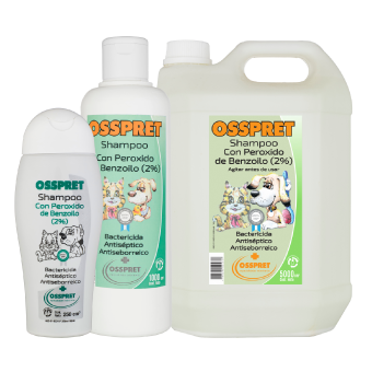 SHAMPOO c/ PEROXIDO B .x 250 cc