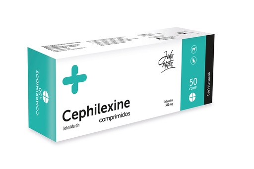 CEPHILEXINE JOHN MARTIN x 50 comp