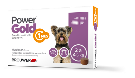 POWER GOLD 1 MES - 2/4.5 KG (Violeta)