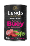 Lenda Wet Dog Ox, Pea & Potato x 400 grs