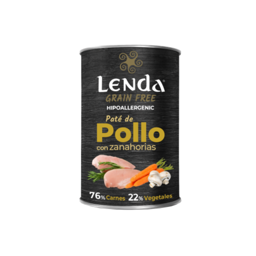 Lenda Wet Dog Pollo con Zanahorias x 400 grs